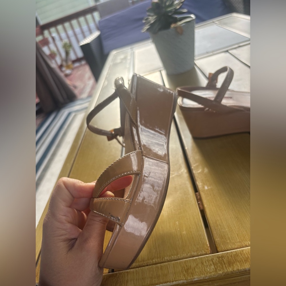 PRADA Tan Sandals, Size: 36 1/2 - Picture 14 of 17